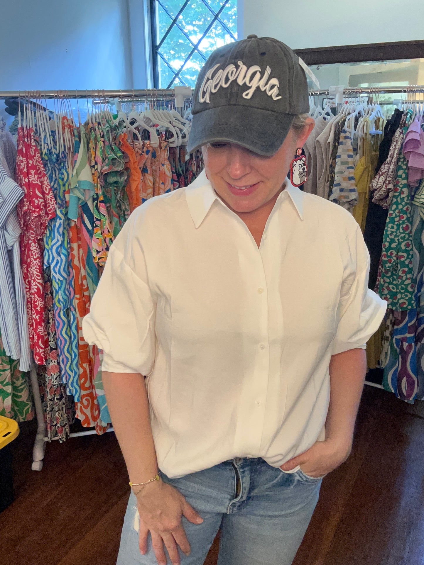 Georgia Embroidered Hat