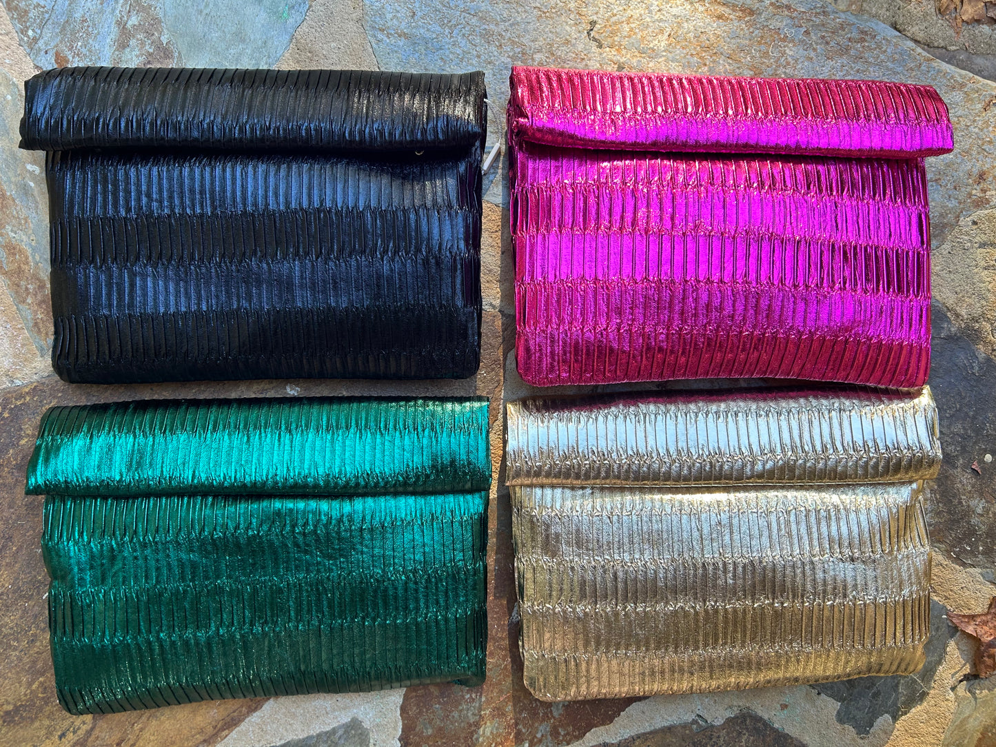 Gianna crossbody + clutch