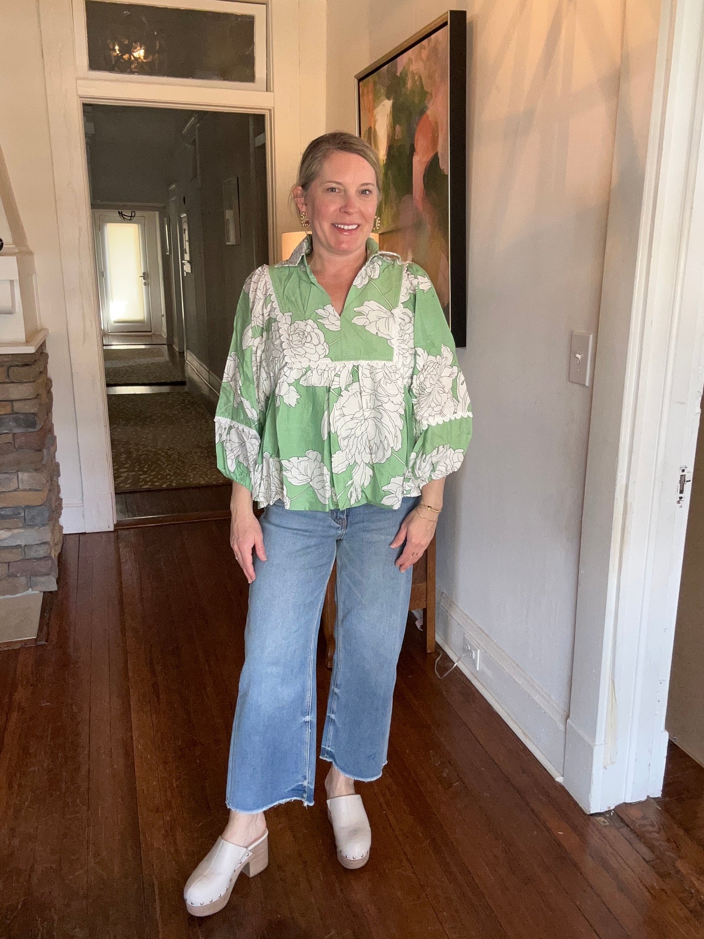 Floral Print Top