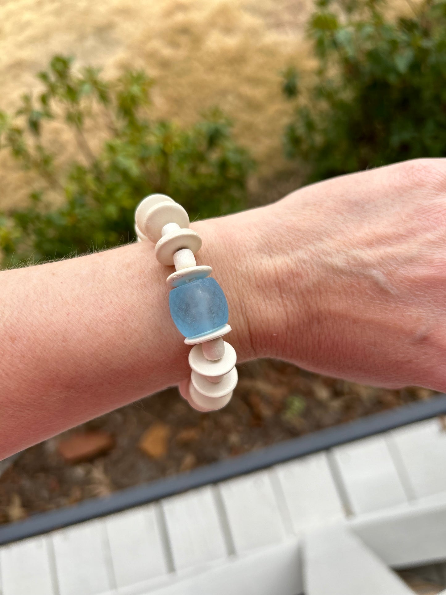 Wood + Resin Bracelet