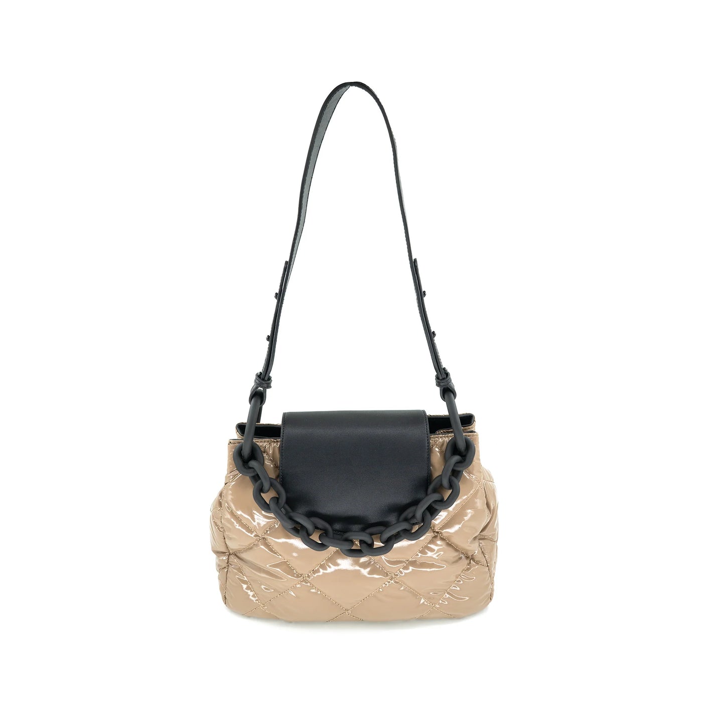Patent leather bag