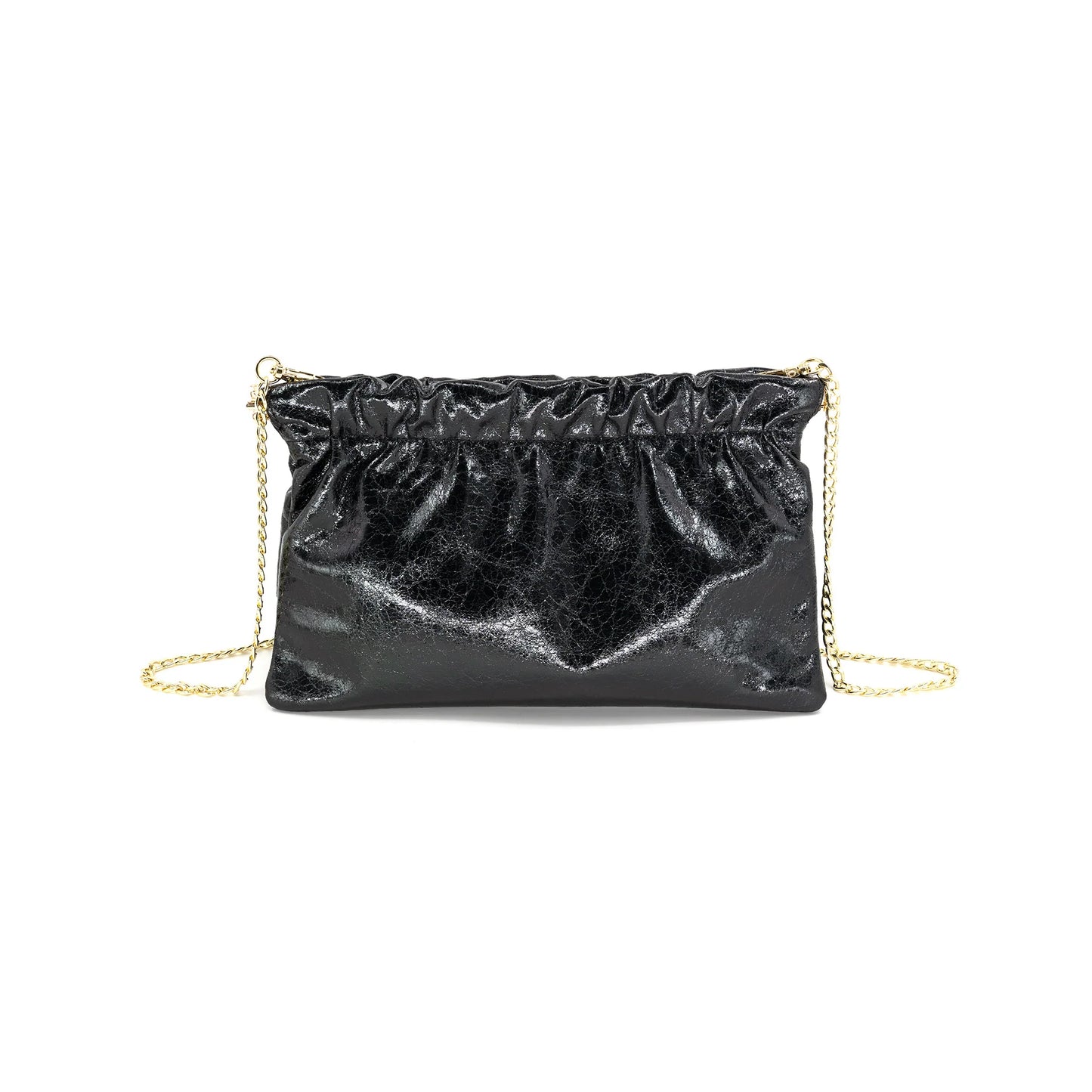 Clutch with wristlet