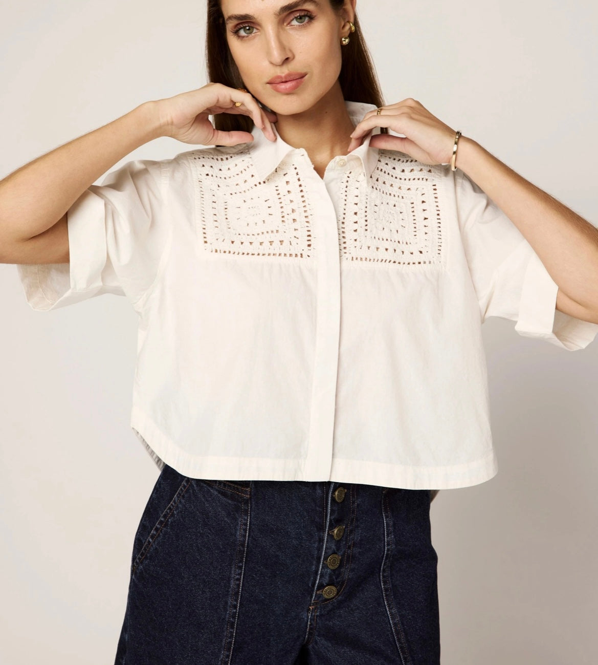 Montana Blouse | Ivory