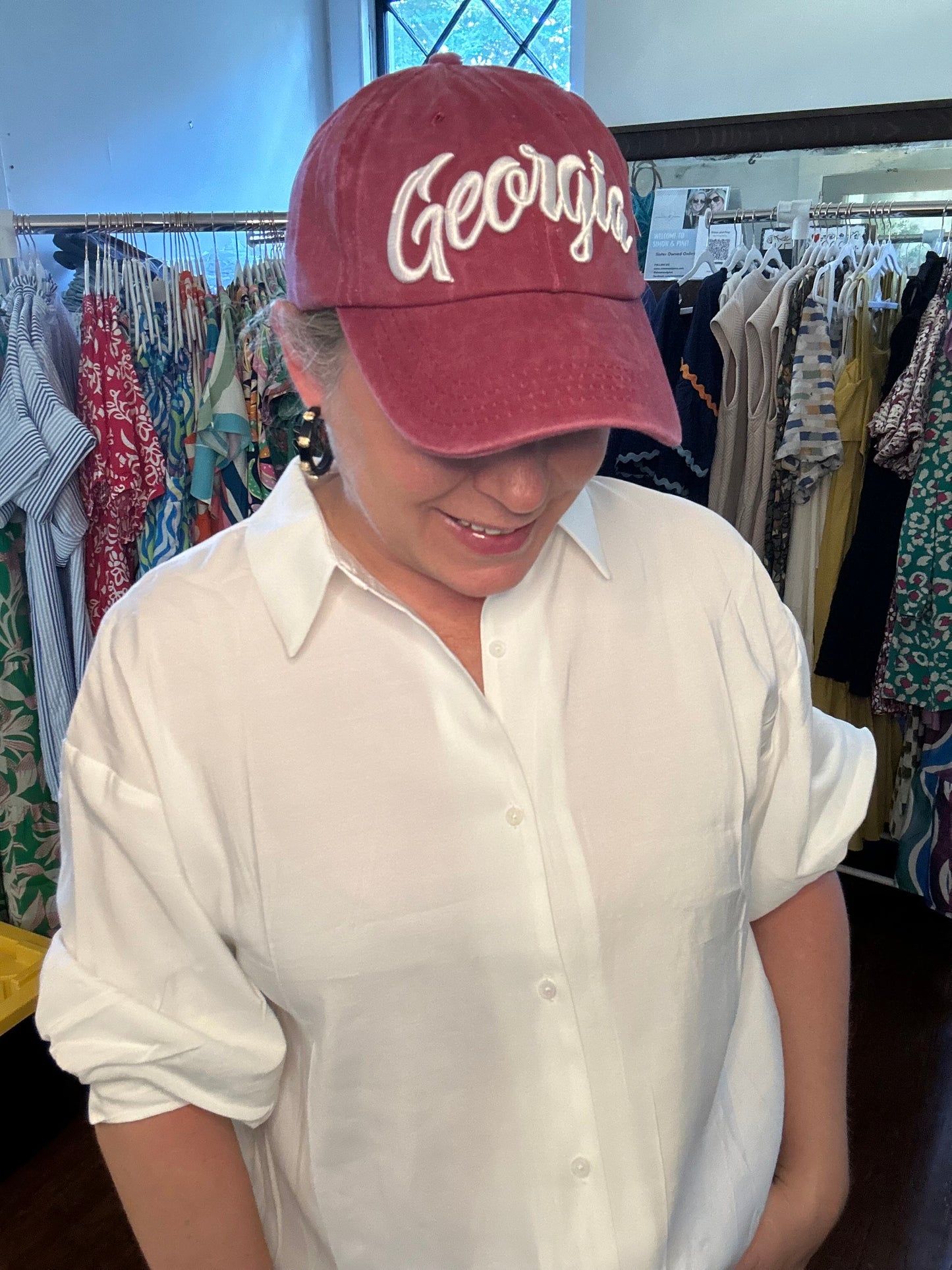 Georgia Embroidered Hat