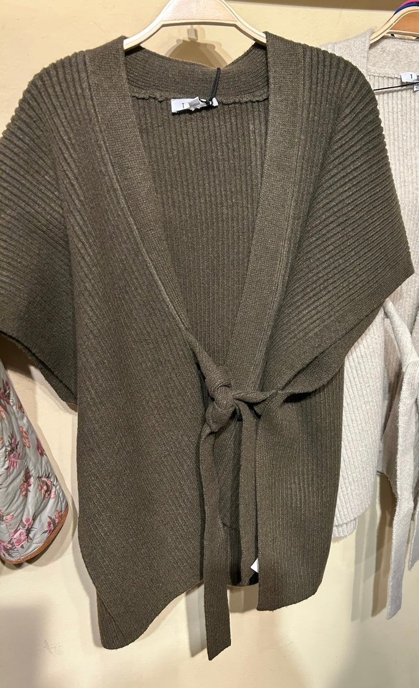 Side Tie Sweater (two colors!)