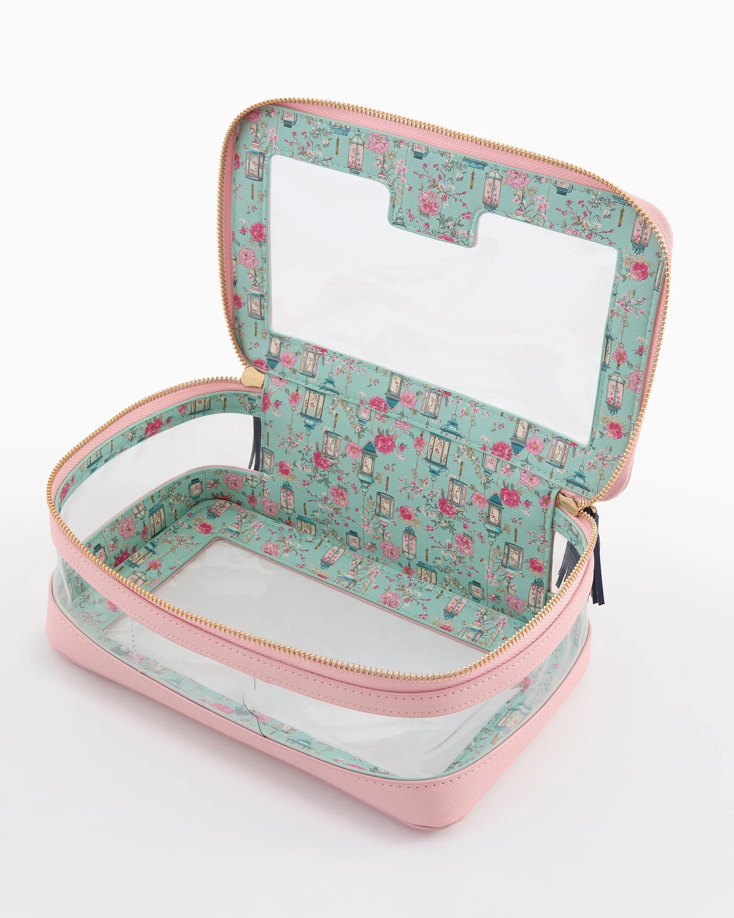 Light Pink Tile Storage Bag