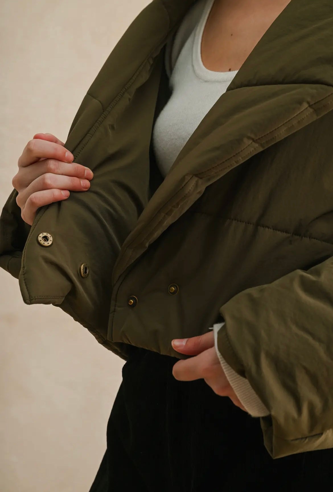 Big Collared Puffer Jacket