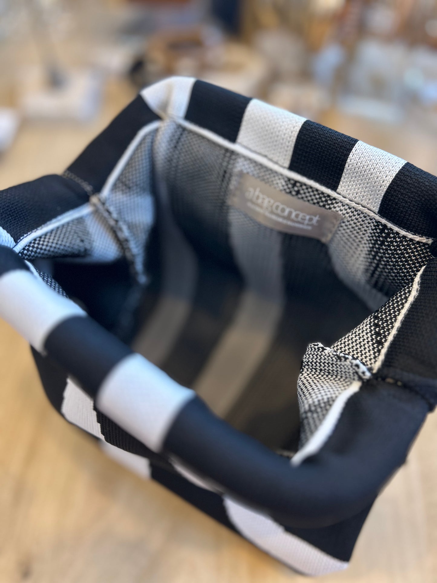 The Black Meander Everywhere Clutch