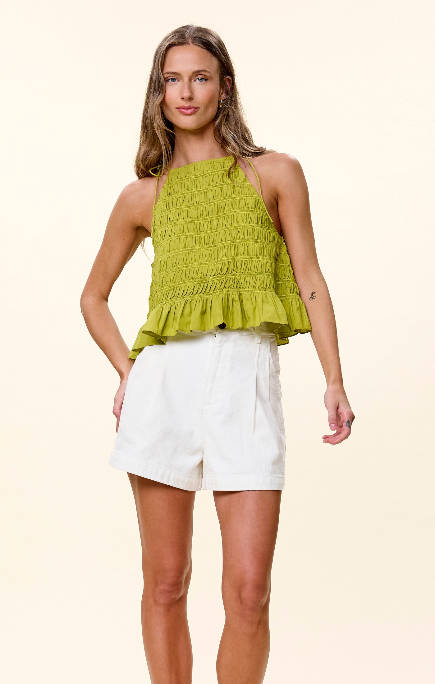 Leota Green Envy Top