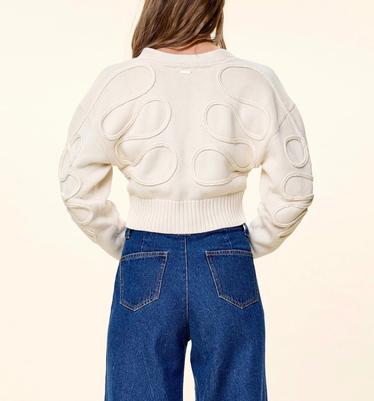 CHER SWEATER | EGGNOG
