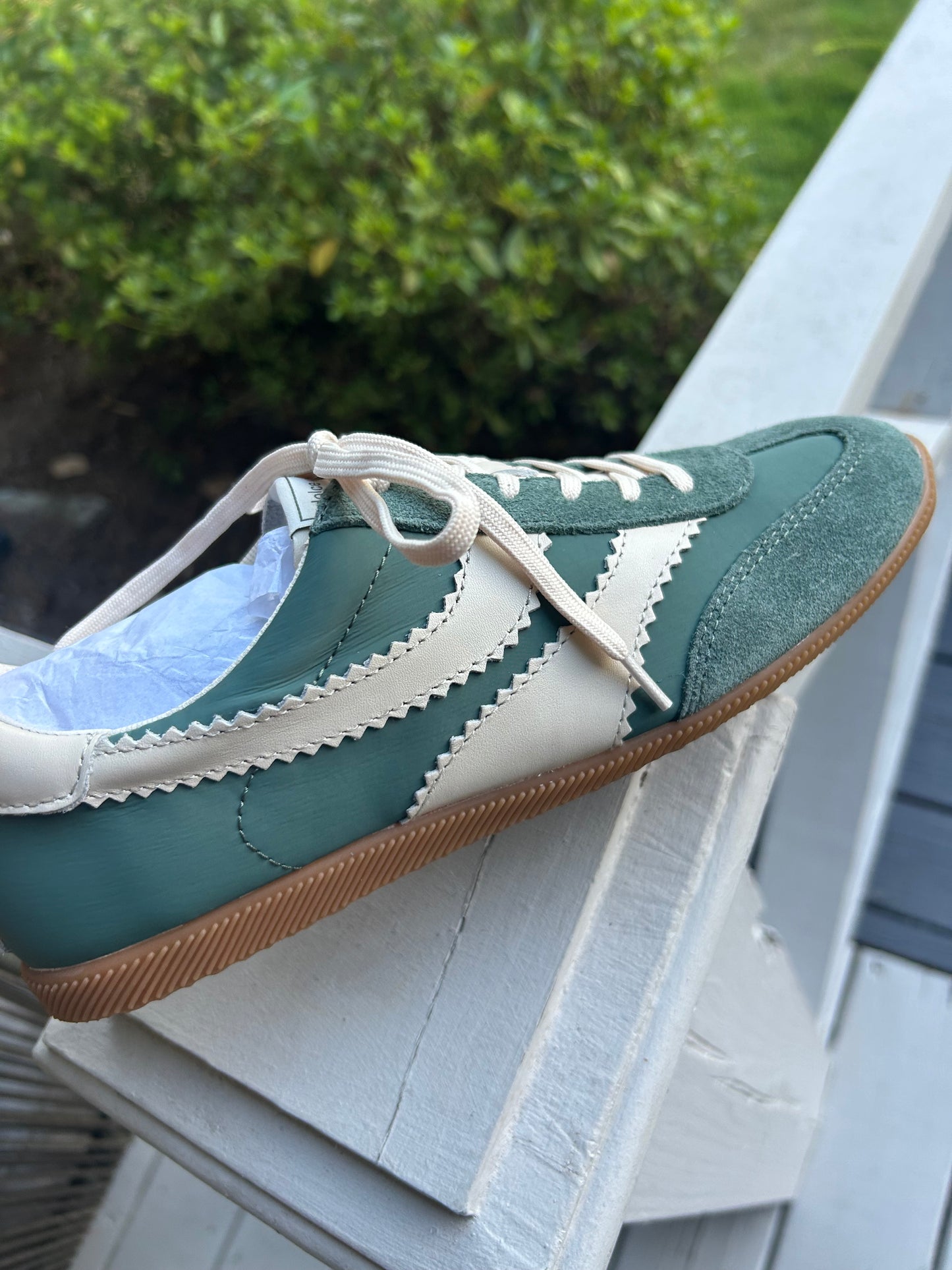 Limit Sneakers Green Nylon