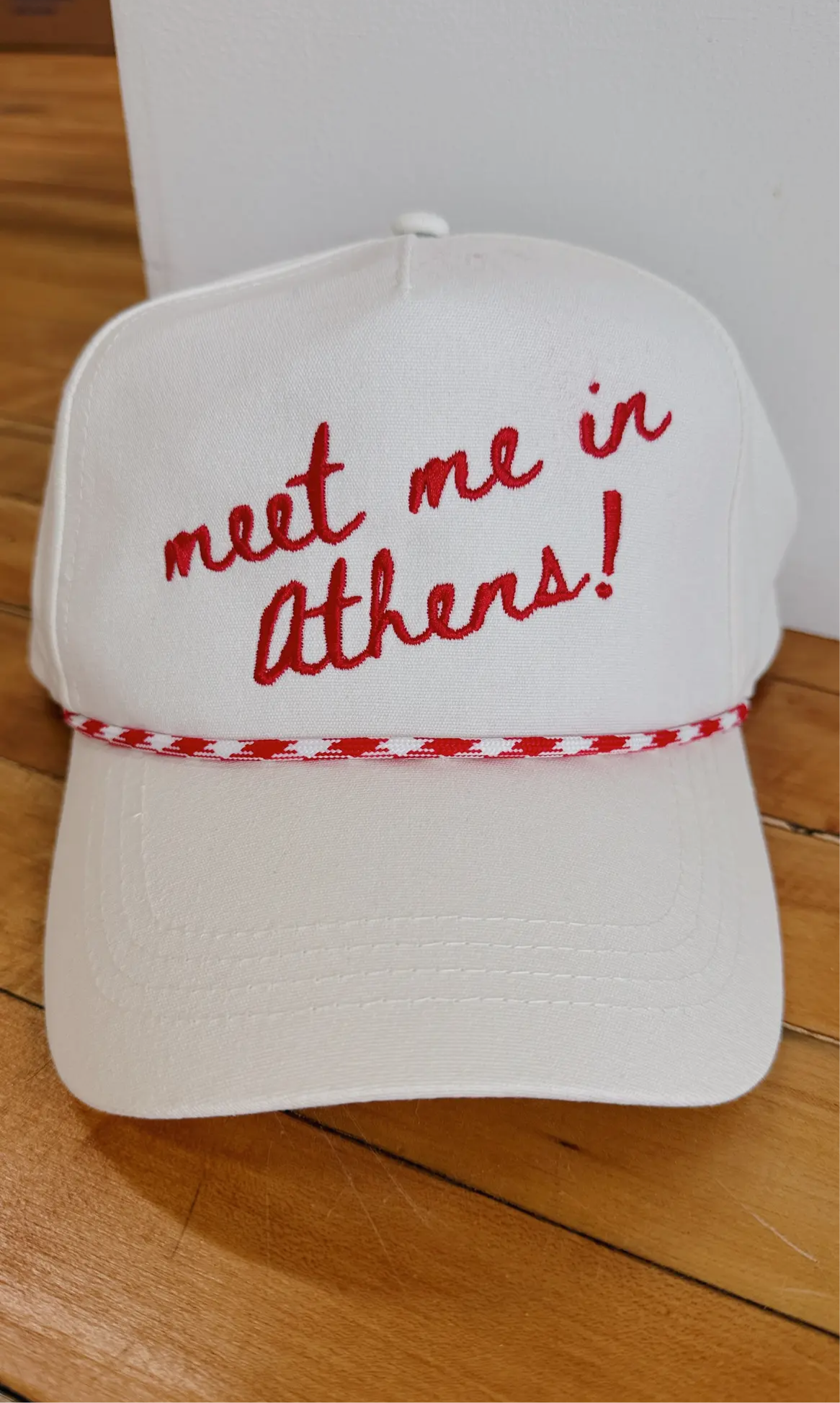 Meet me in Athens! Rope hat