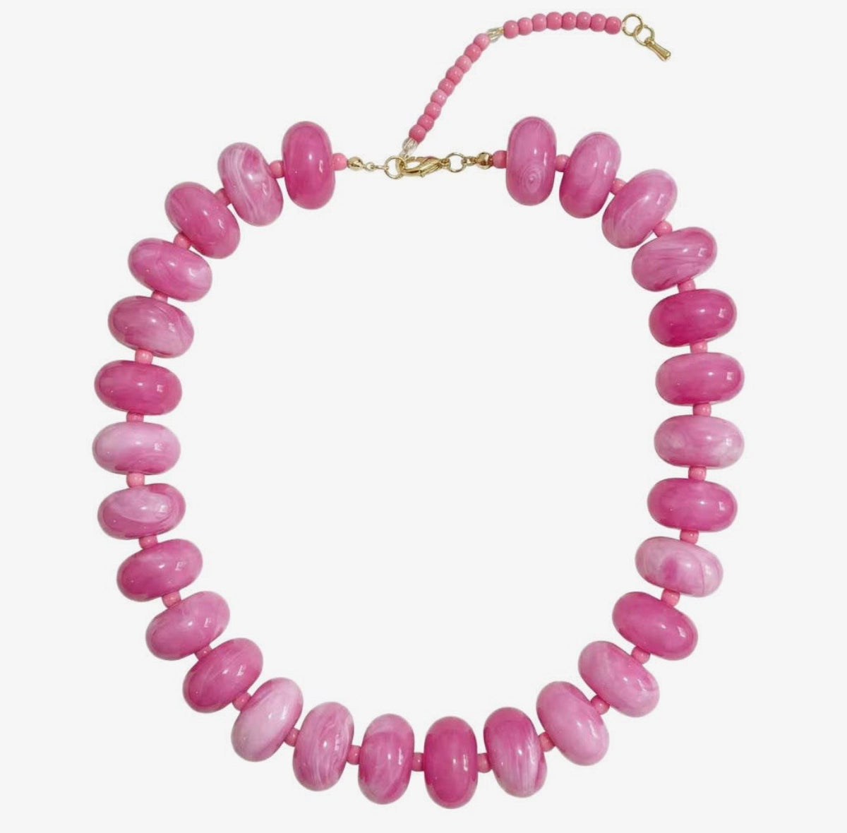 Marlan Chunky Beaded Necklace