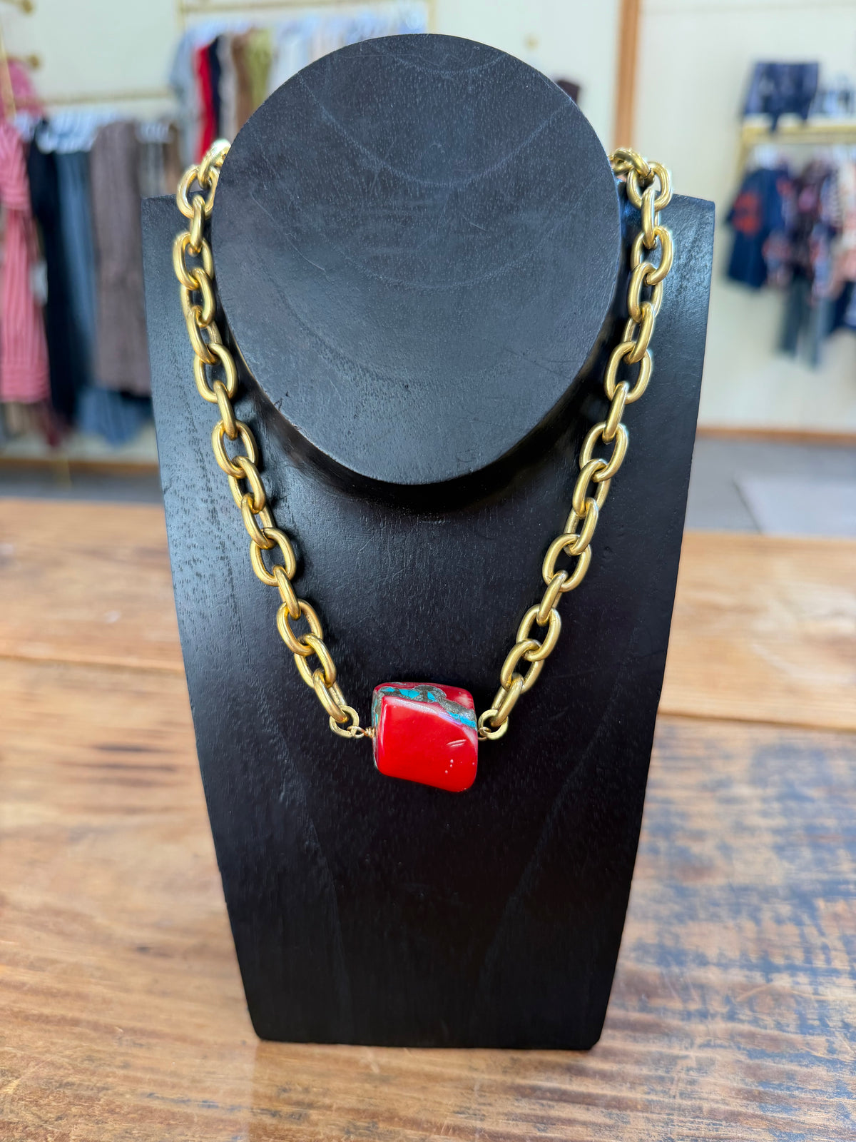 Stone necklace
