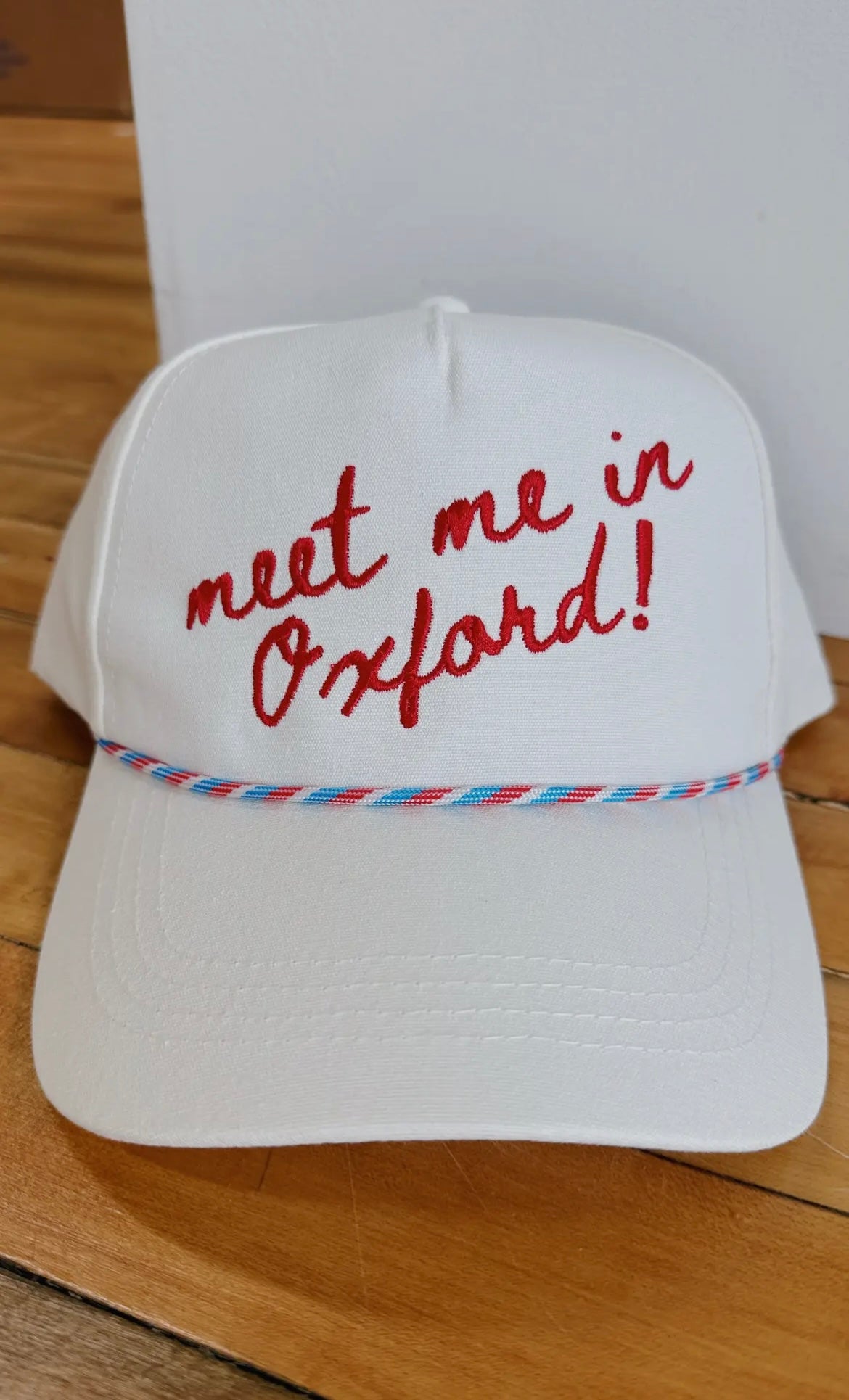Meet Me in Oxford! Rope Hat