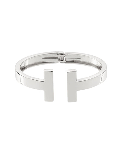 “T” bangle bracelet