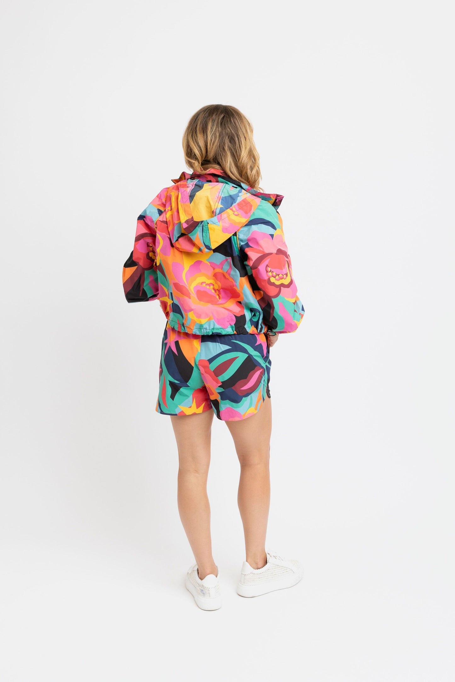 Big Floral Performance Weekend Jacket