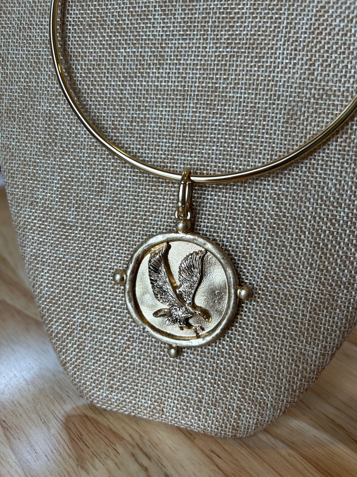 War Eagle pendant necklace