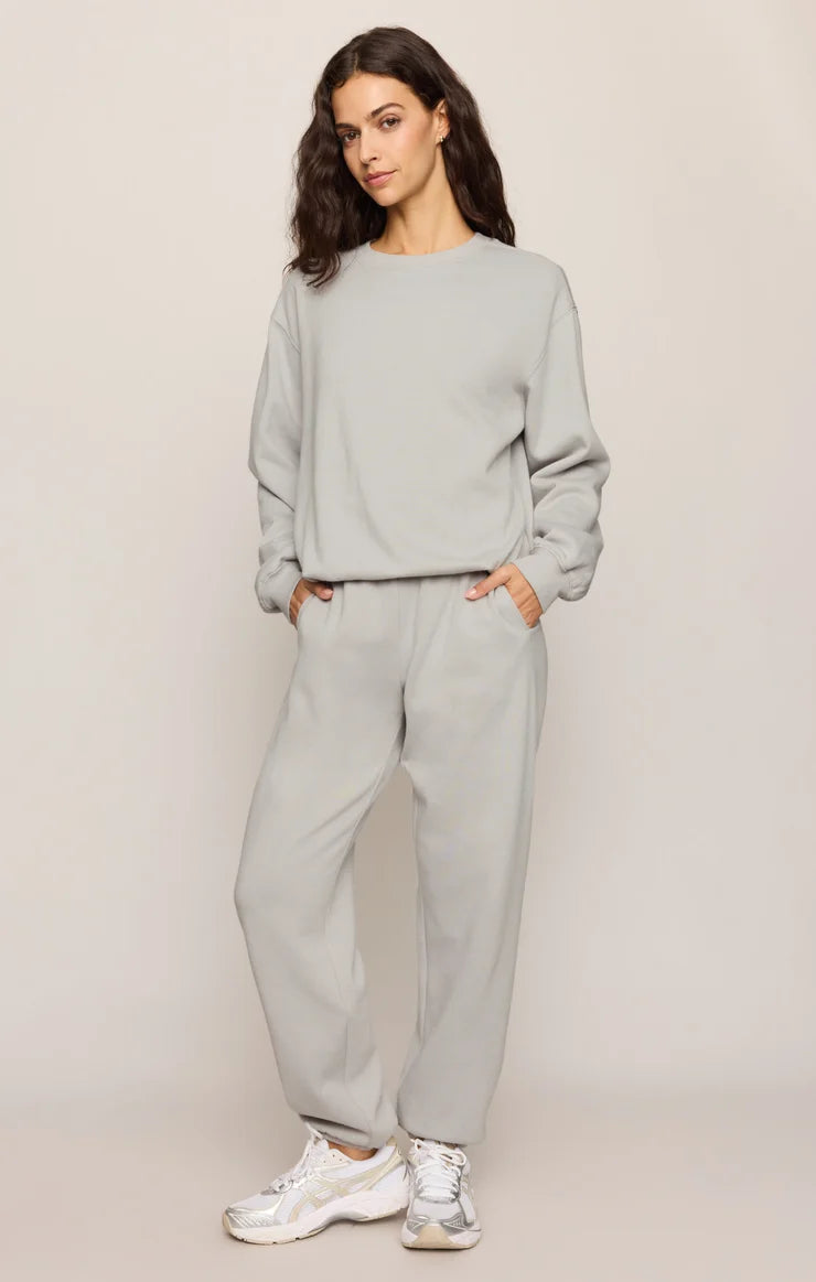 Uptown Classic Fleece Jogger Silverlake