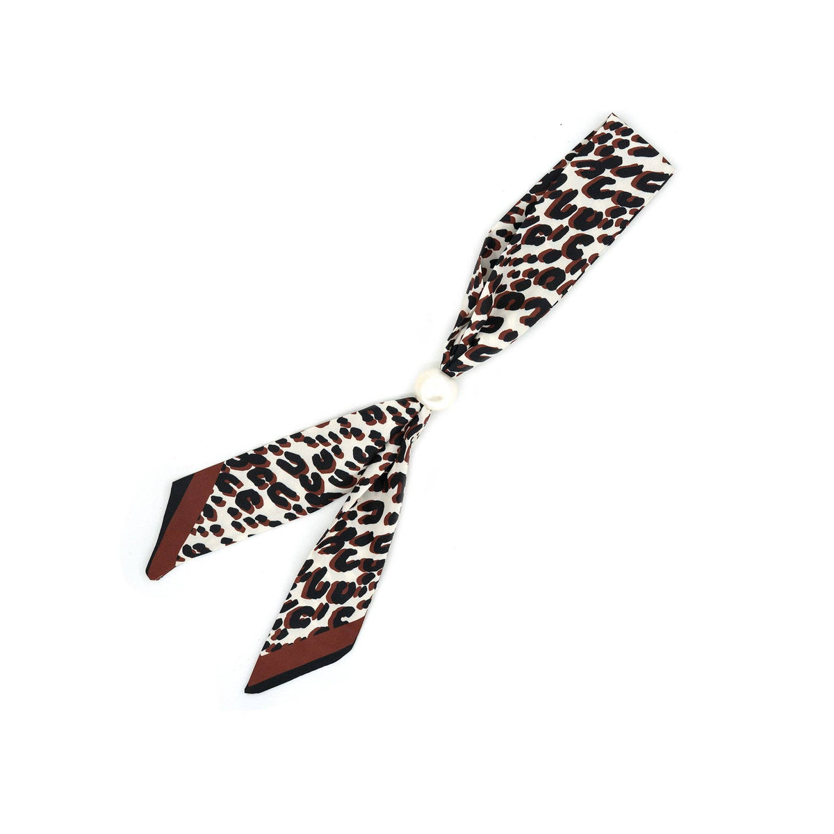 Leopard print scarf