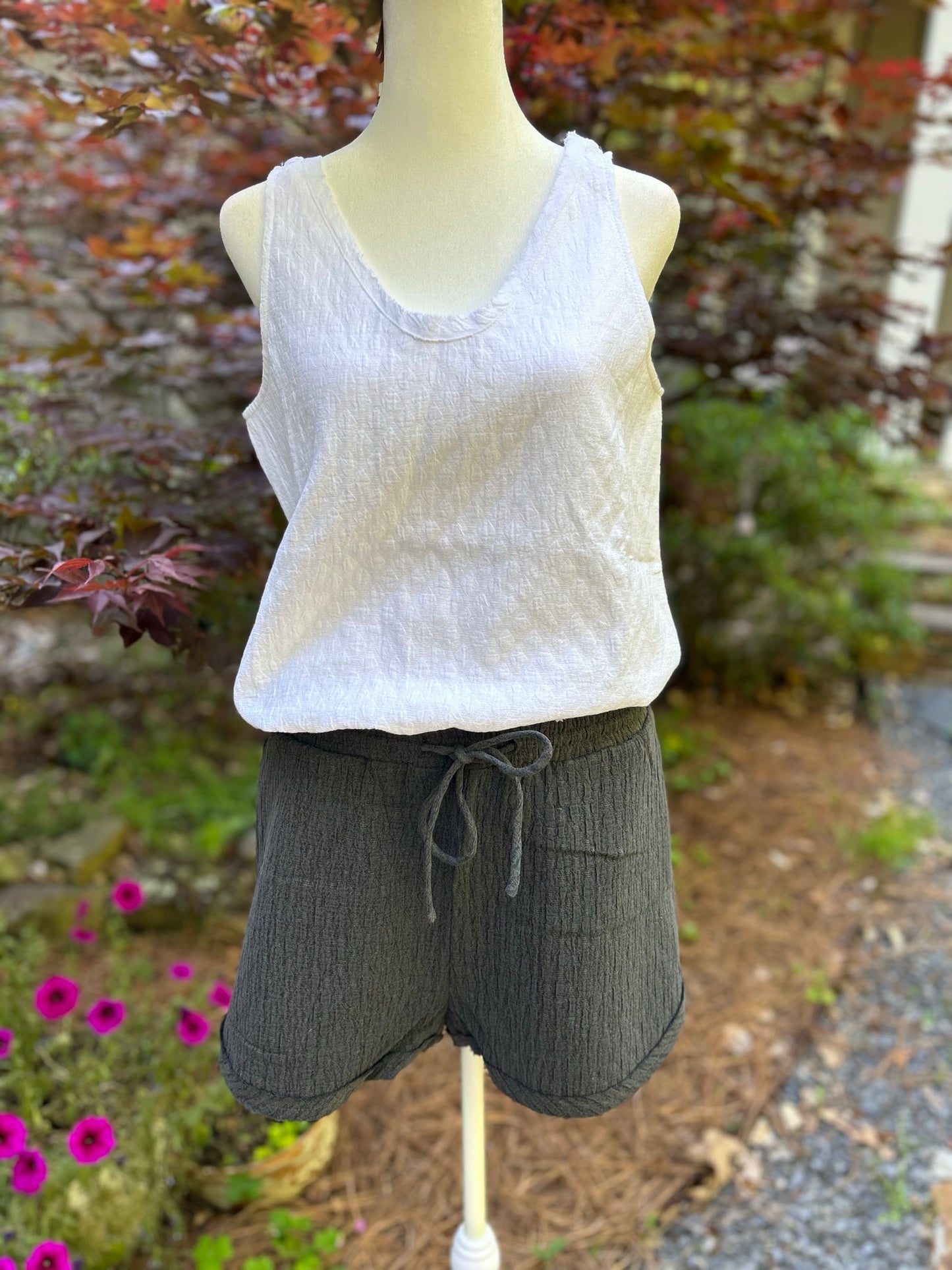 Raw Edge Shorts