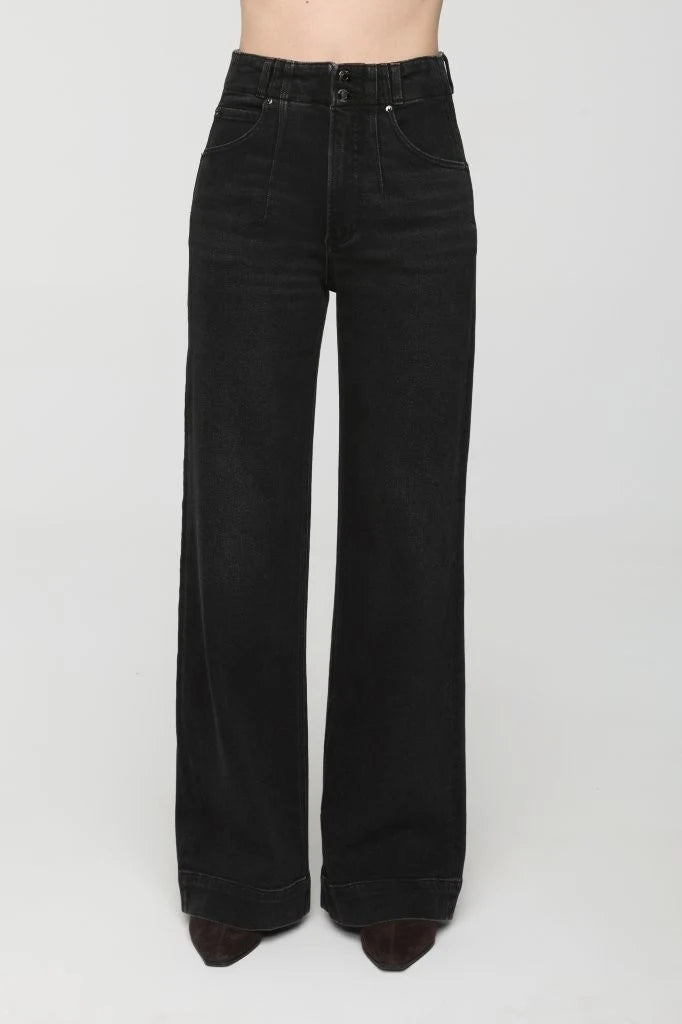 LANA DBL BUTTON HIGH RISE ULTRA WIDE LEG