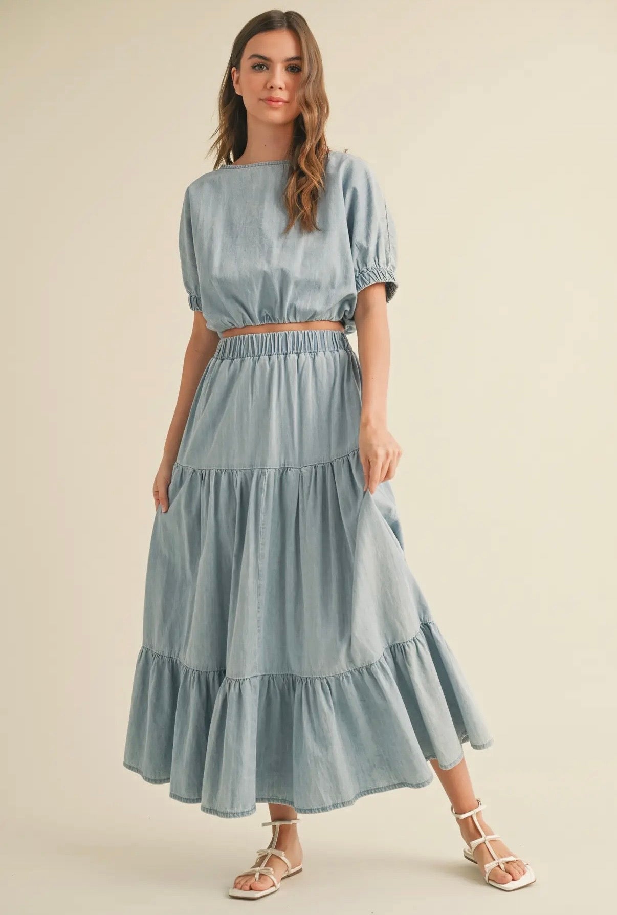 Denim Skirt