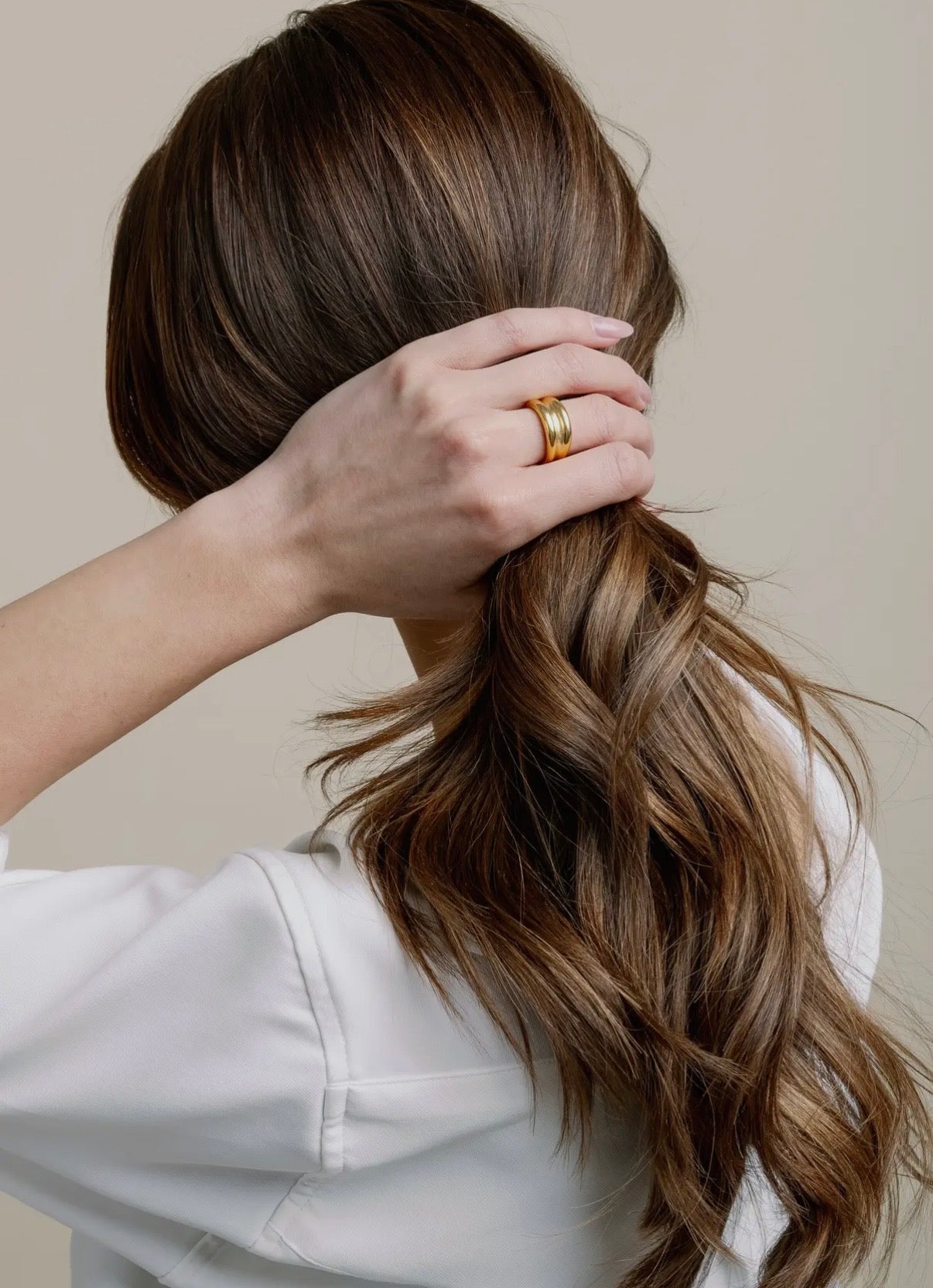 Doubled Up Ring - Gold