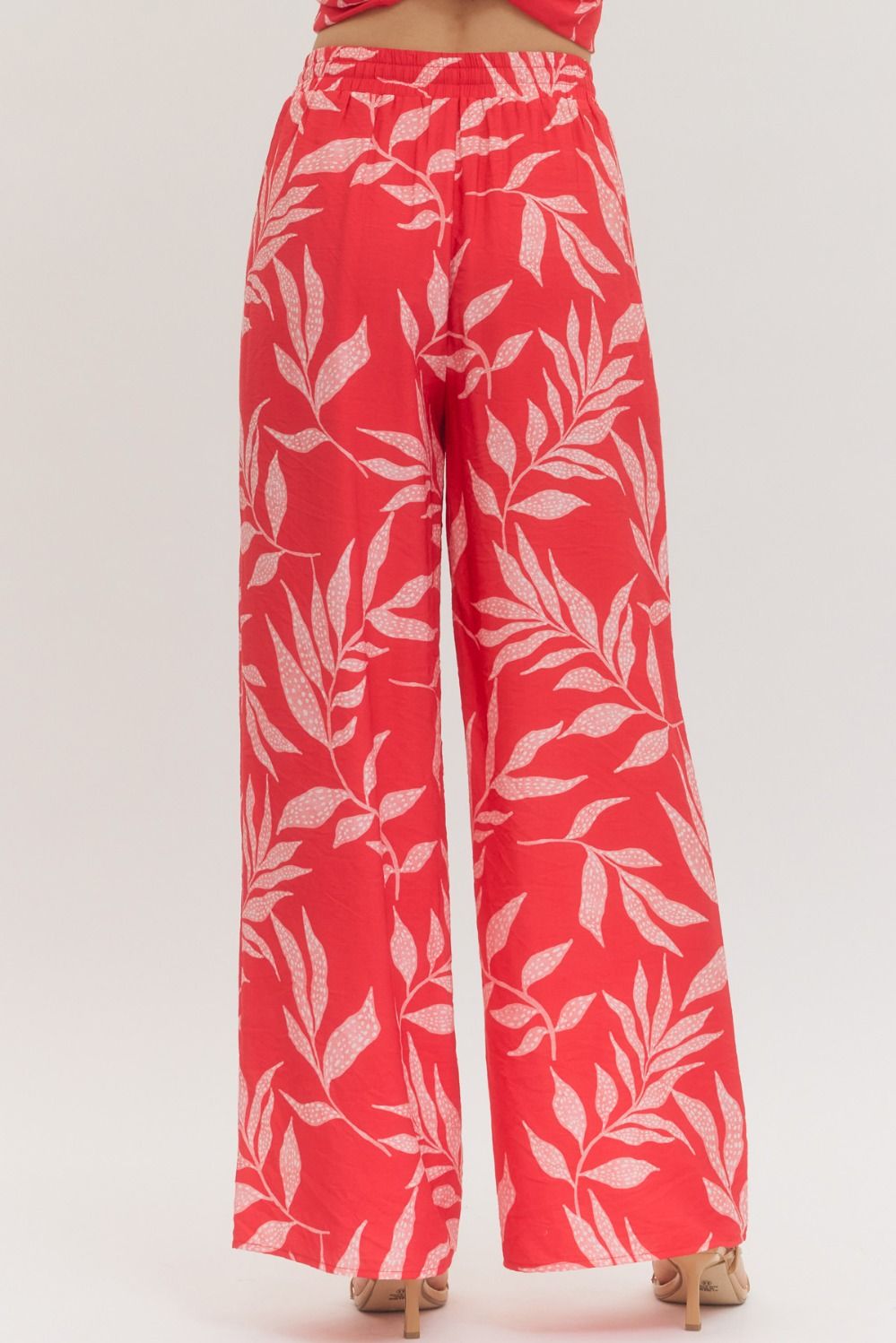 Botanical wide leg pants