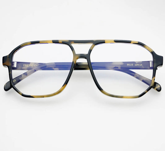 Billie Blue Light Readers Reading Glasses Reading Glasses | 2.0 Magnification Unisex Eyeglasses (Copy)