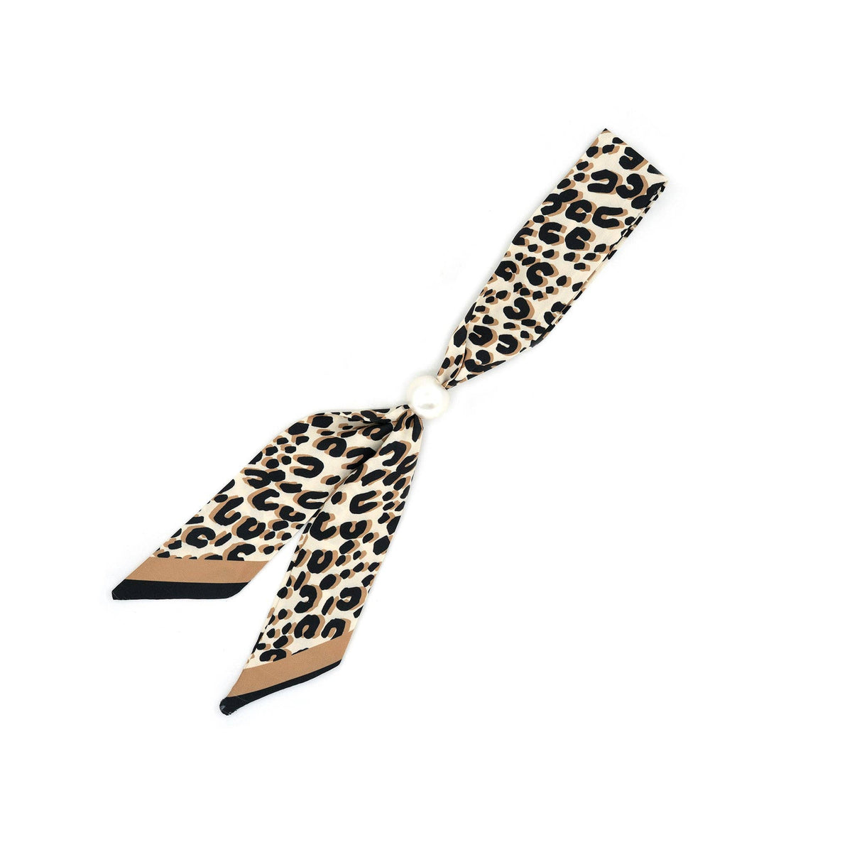 Leopard print scarf