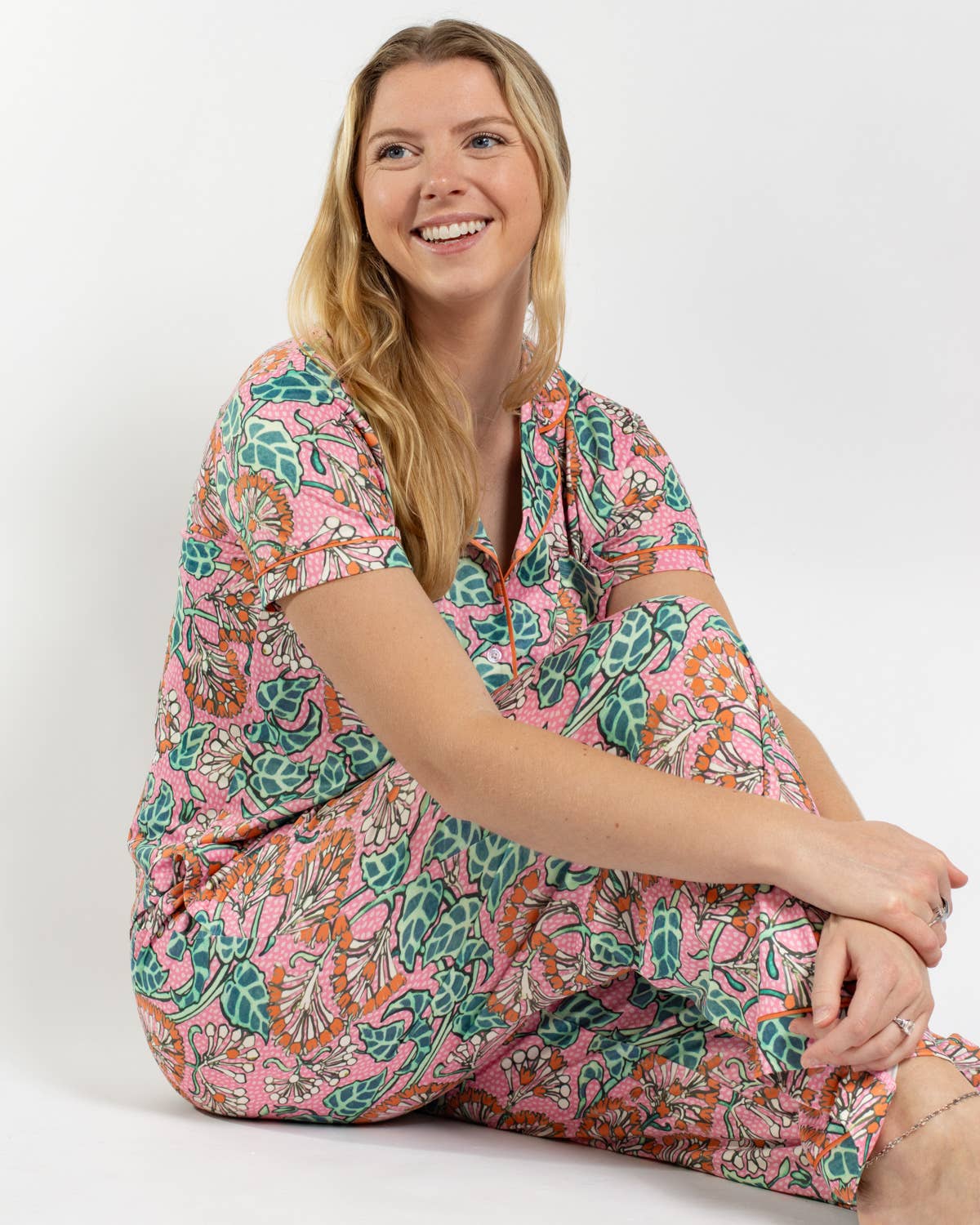 Joanna Sleep Pants Pink/Multi