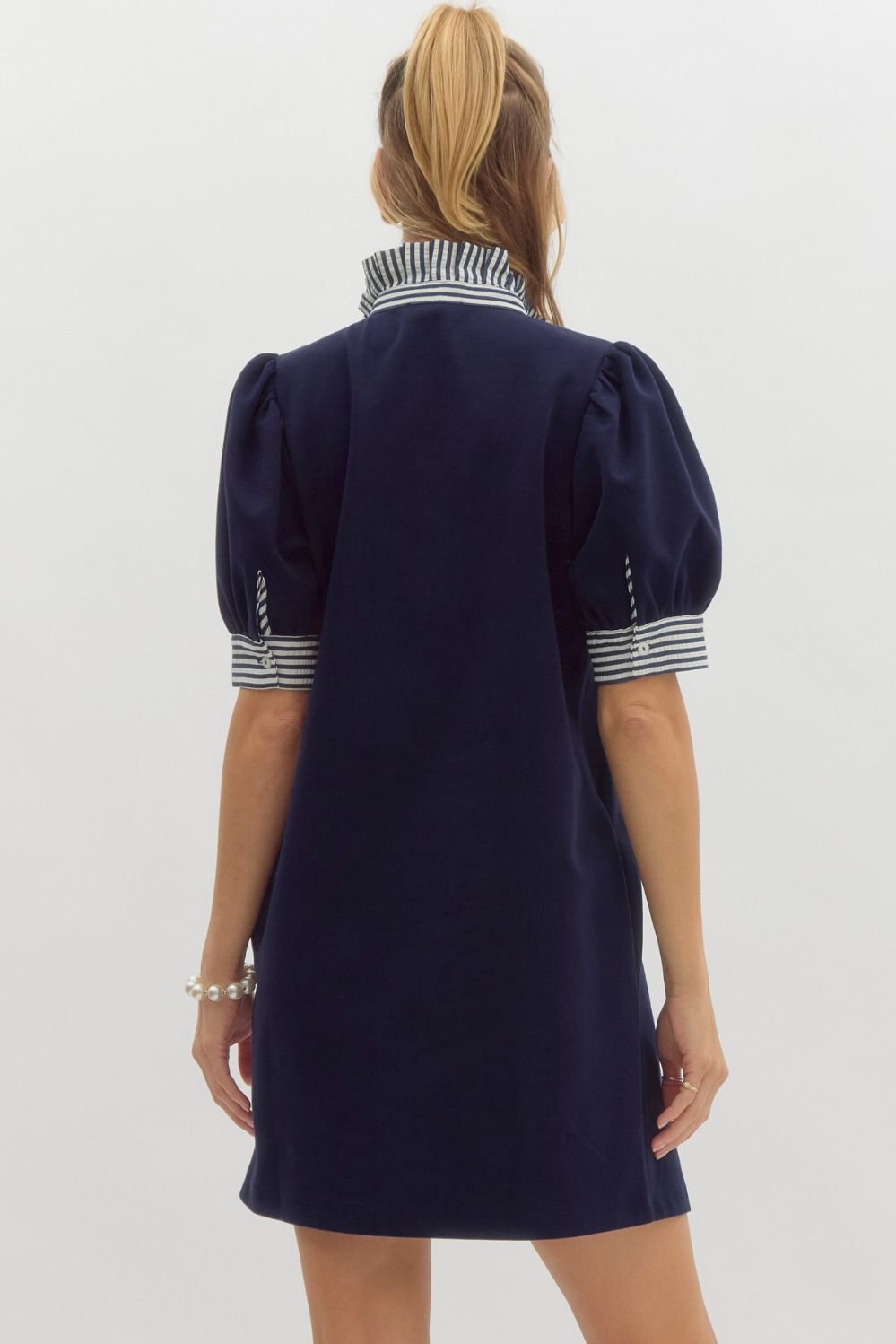 Short Sleeve Polo Dress