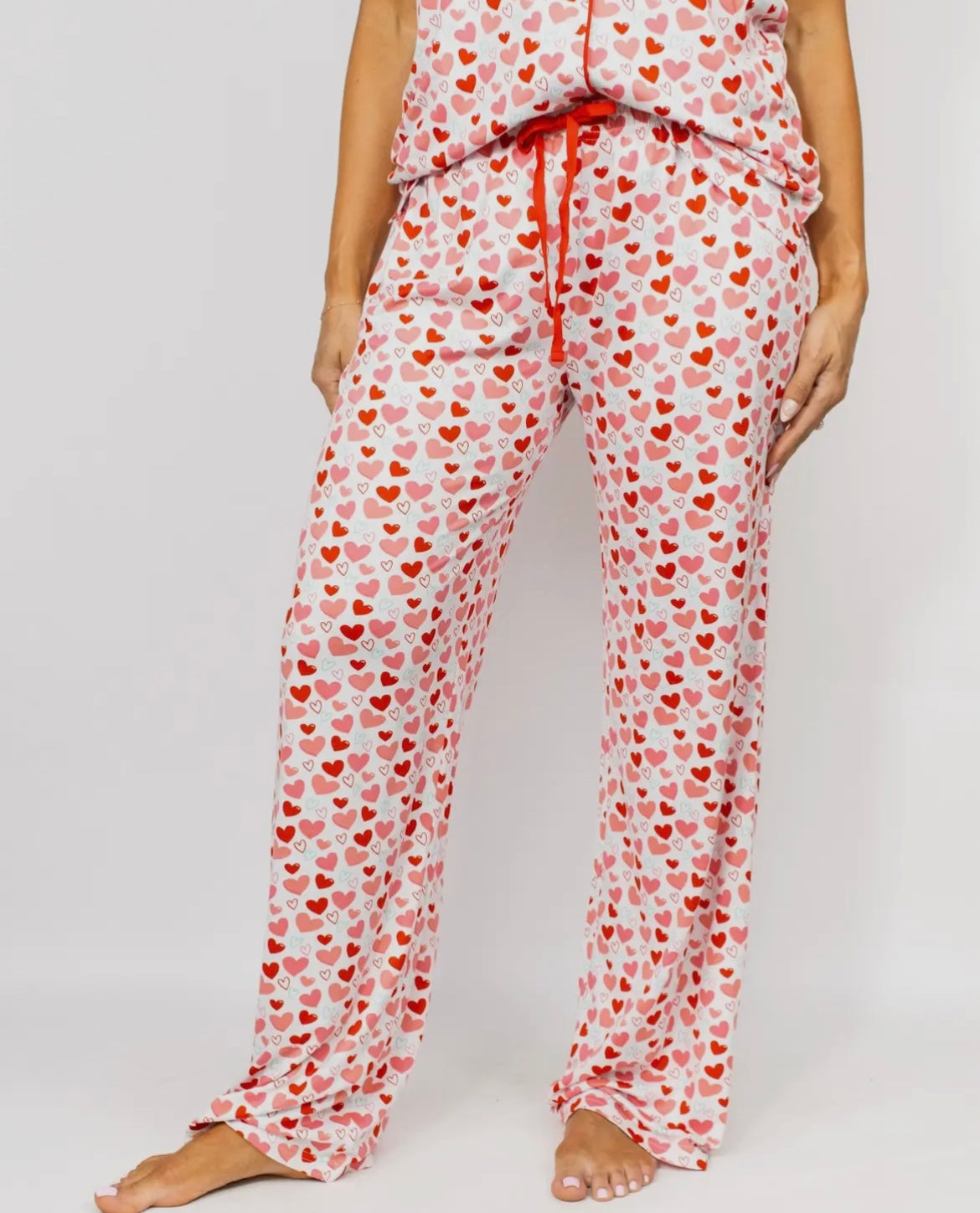 All You Need Is Love Short Sleeve
Sleep Shirt and Pants Set