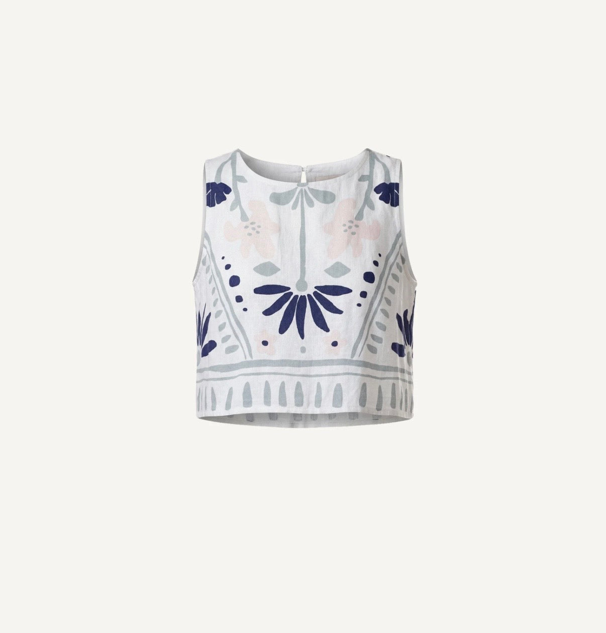 VENETIA TOP| LILIANA BLUE SURF by Cleobella