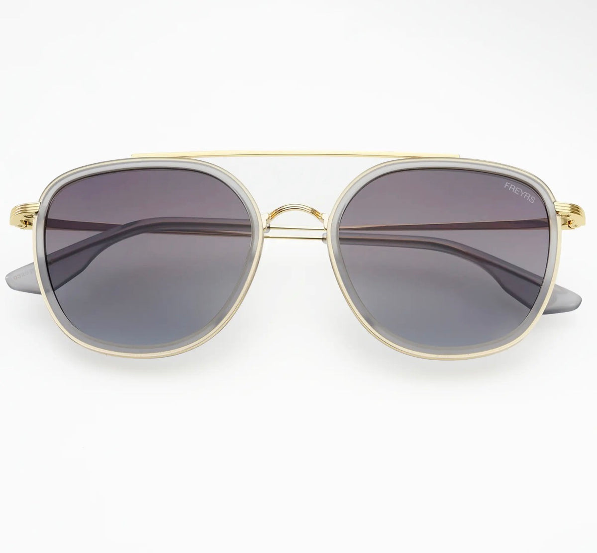 Weston Acetate Round Unisex Sunglasses ~ Grey
