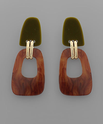 Geometric earrings