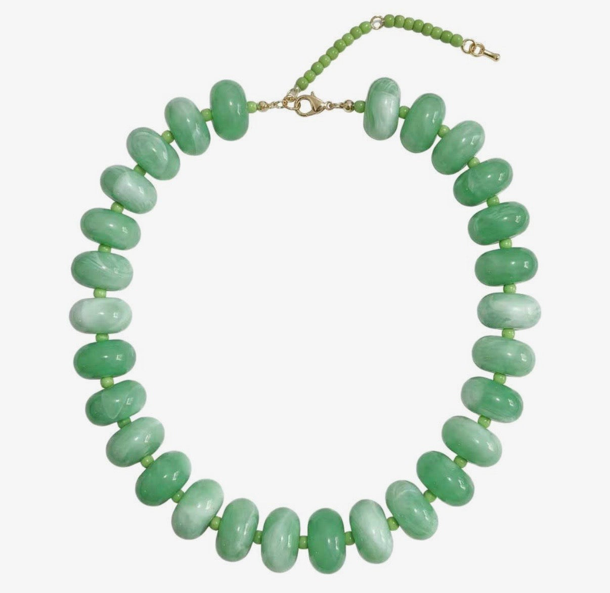 Marlan Chunky Beaded Necklace