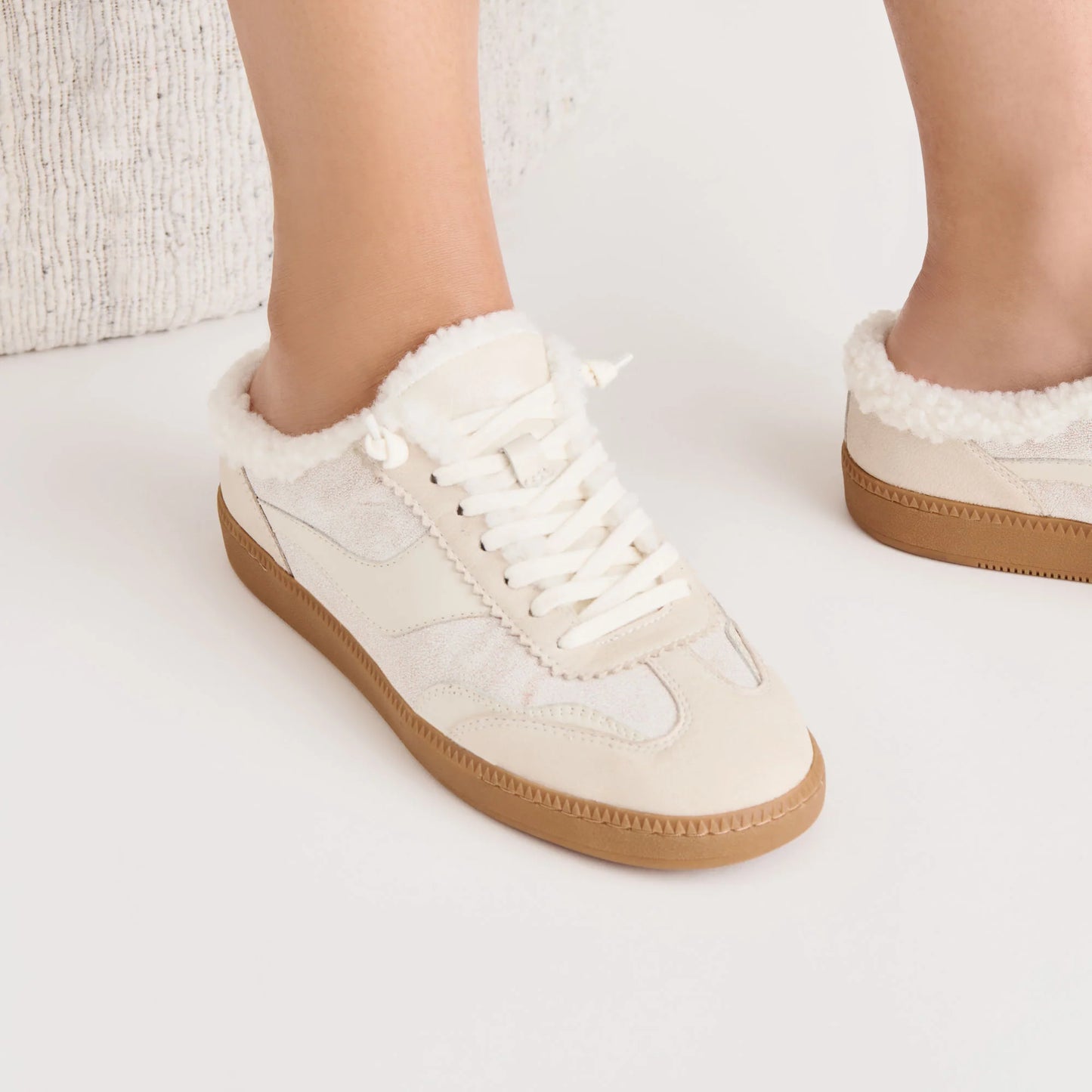 Notice Slide Plush Sneakers