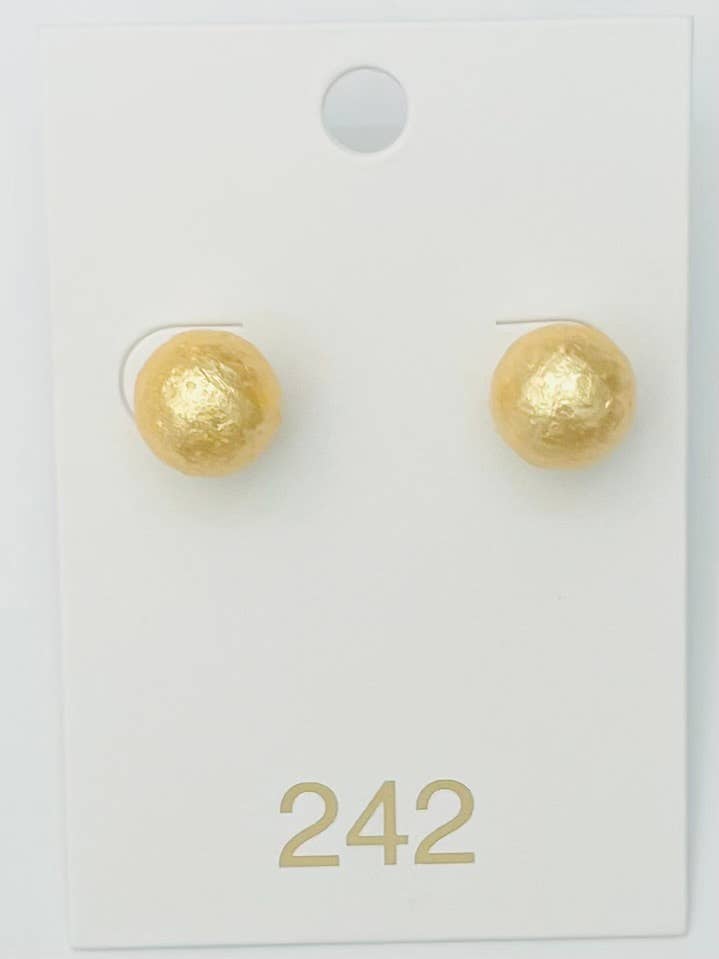 Mini Mache' Stud (gold)