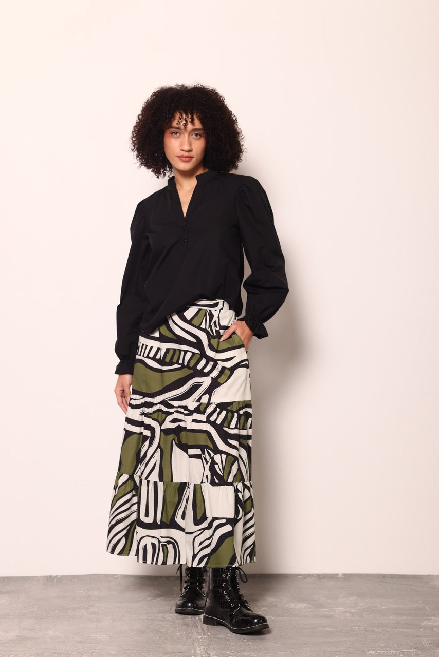 Ada Skirt in Zebra