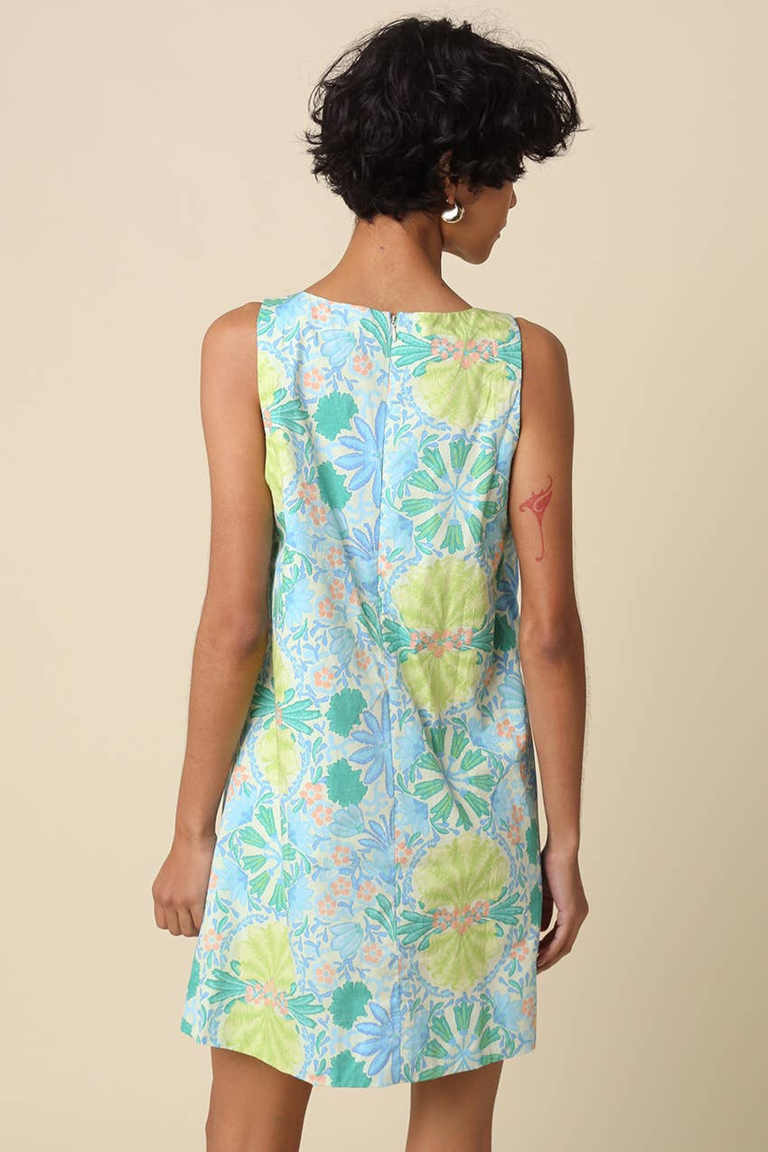 Faith Lim Floral Mini Dress