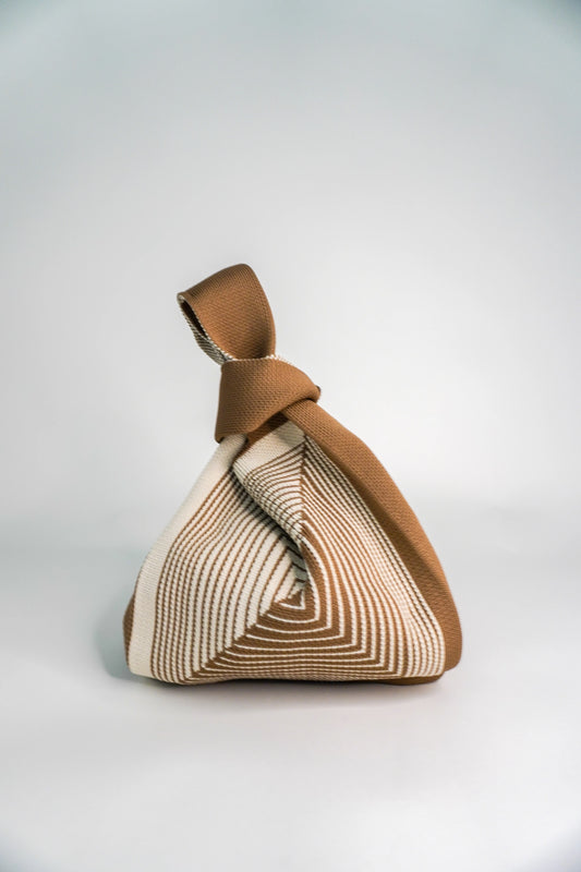 Labyrinth Beige Handbag