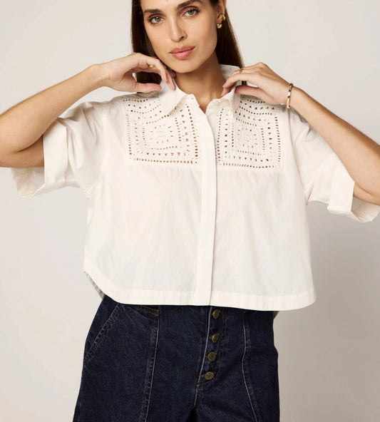 Montana Blouse | Ivory