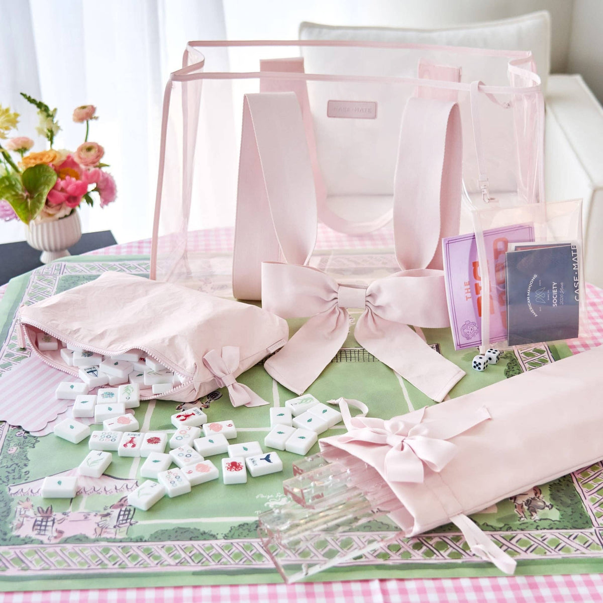 Case-Mate Mahjong Jelly Tote Set (Two Colors!)