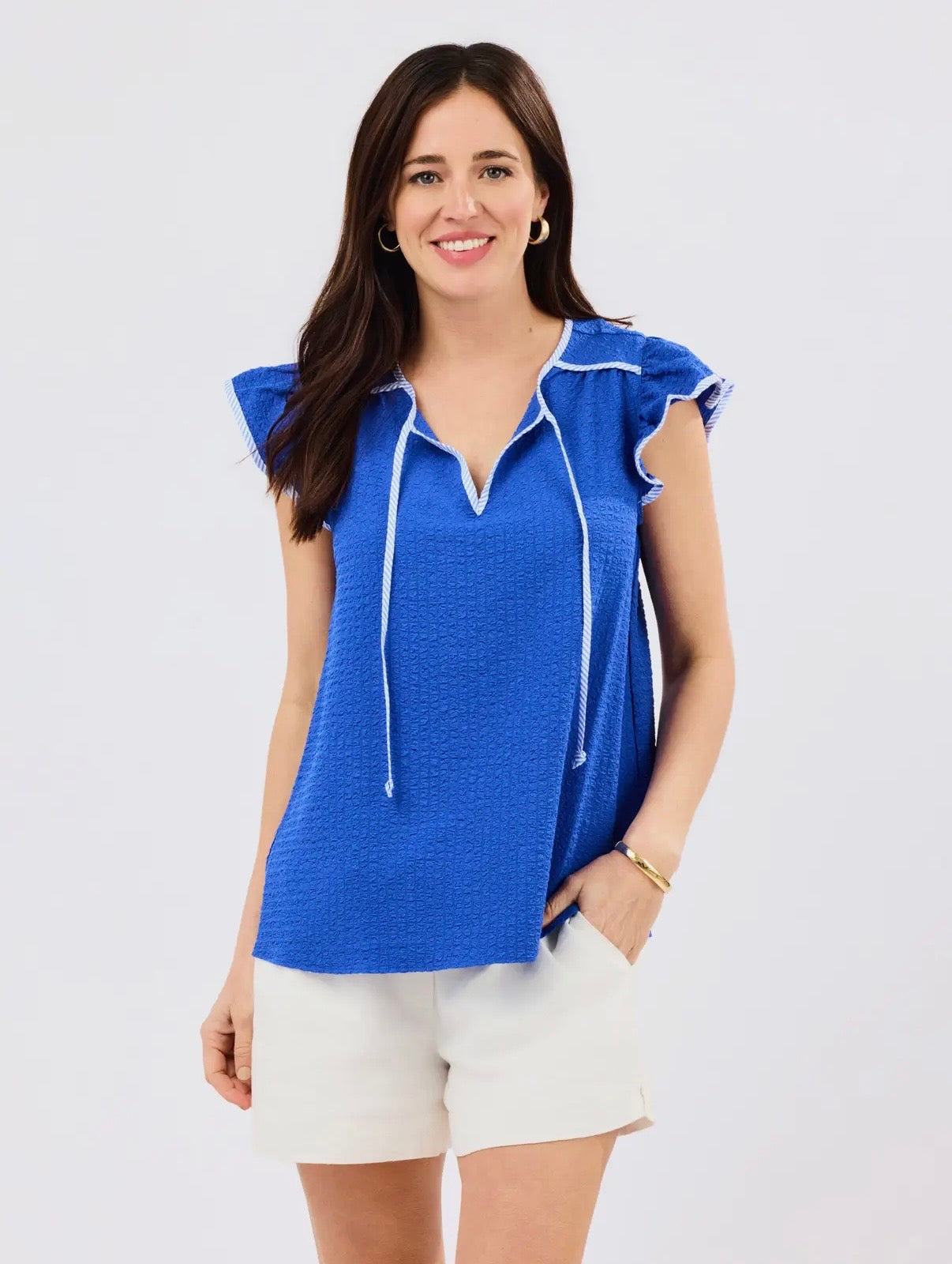 Lydia Top | Blue