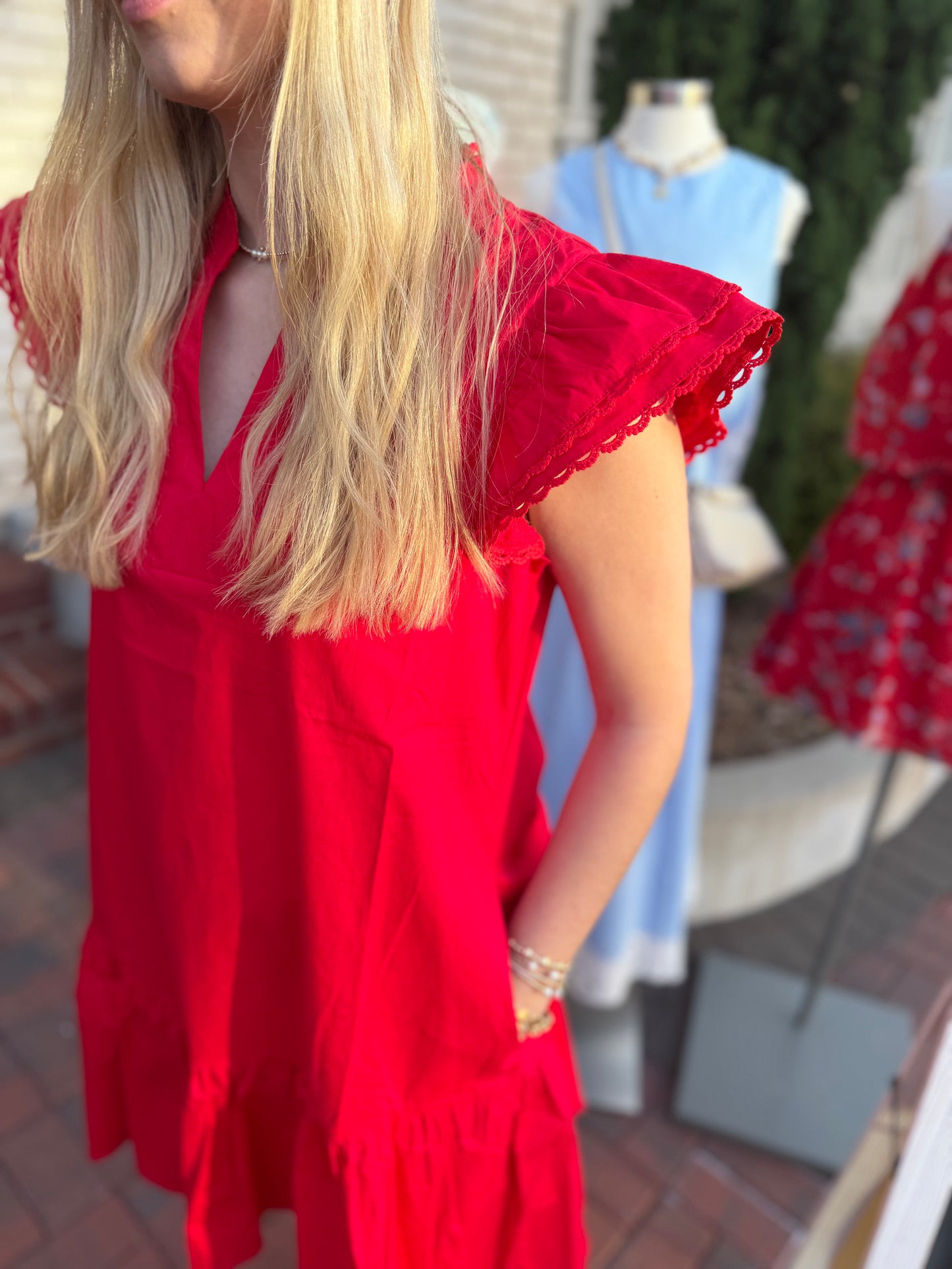 Sierra Dress Red