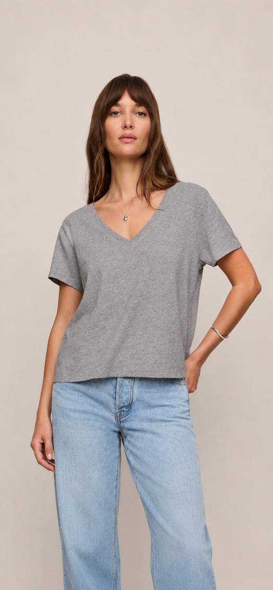 Nomad Slub V-Neck Tee (Two Colors!)