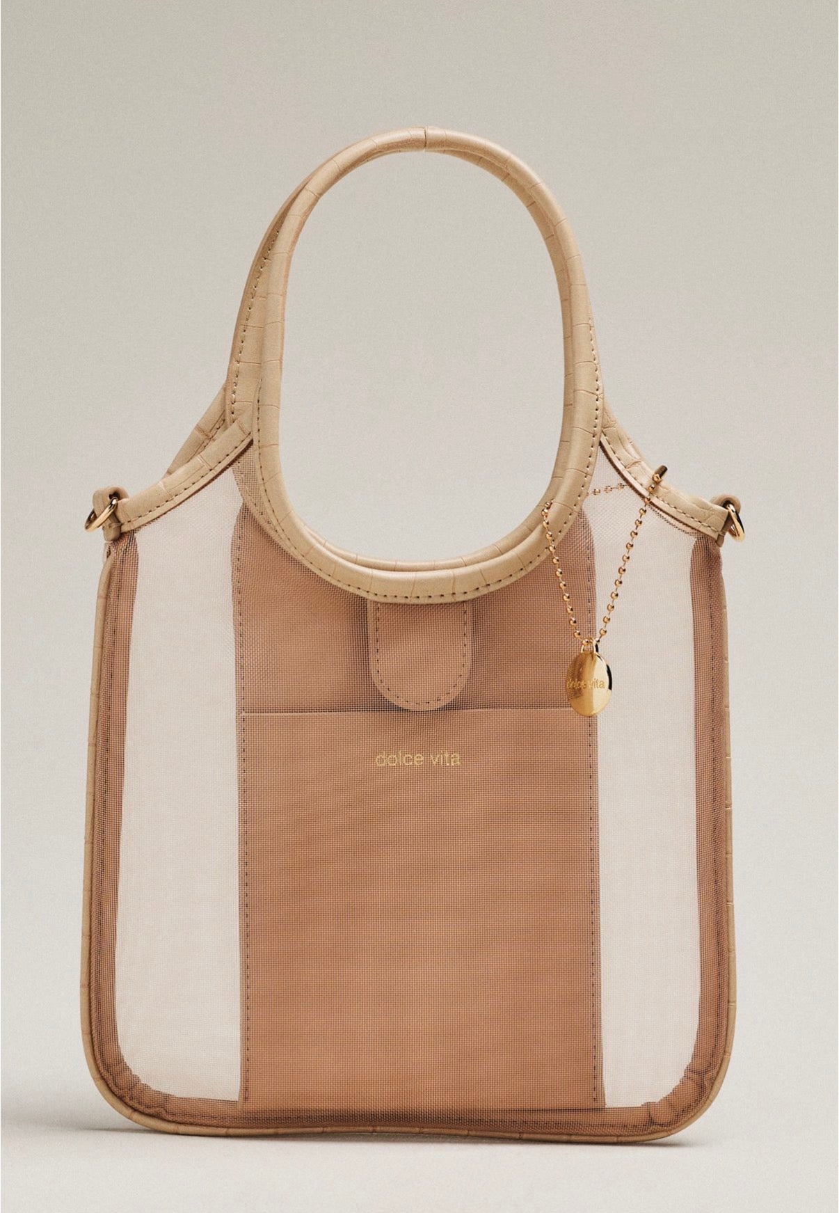 Dolce Vita Sylvene Mesh Crossbody Satchel
