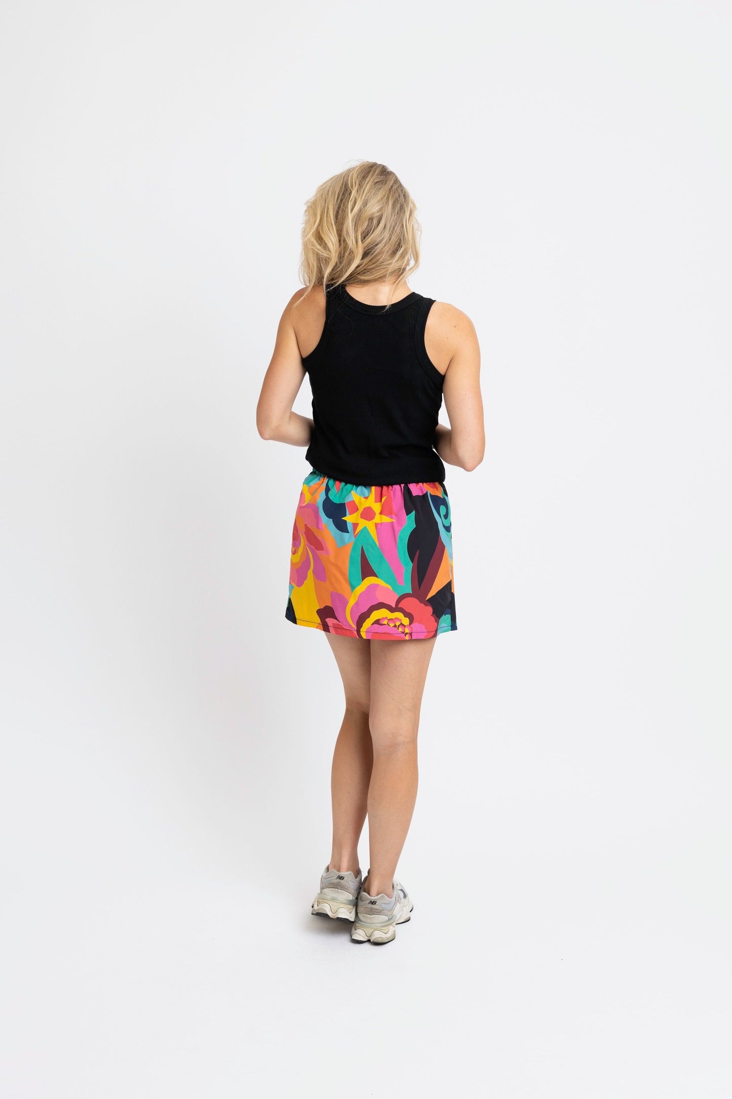 Big Floral Weekend Skort